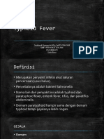 Typhoid Fever DR Syuharul SPPD