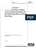 BS en 10328 2005 Determination of The Conventional Depth and Hardening