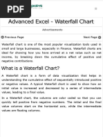 Advanced Excel Waterfall Chart