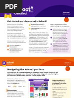 Kahoot Certified Guide Course1 Bronze PDF