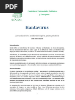 Informe de la Sociedad Argentina de Infectología sobre Hantavirus