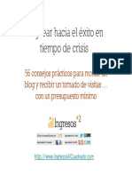 Bloguear Hacia El Exito en Tiempos de Crisis