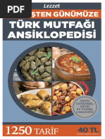 2018 Lezzet - Geçmişten Günümüze Türk Mutfağı Ansiklopedisi PDF