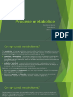 PROCESE METABOLICE