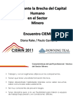 Lanzamiento Oficial Del Primer Congreso Internacional de Estudiantes e Minería - CIEMIN 01.09