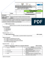 Pruebas Quimestrales Modelo Intensivo