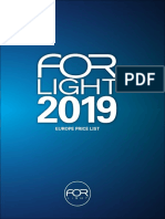 Forlight Tarifa España 2019