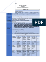 Section Middle School Science I Biology Project Partial 1 GRADE: 1º Poster-Our Biodiversity