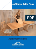 Woodcademy Dining Table Plans