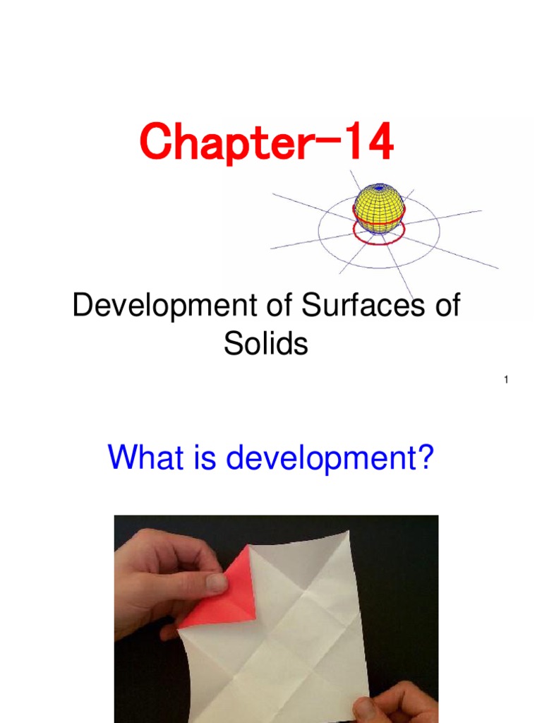 Chapter-14: Development of Surfaces of Solids | PDF | Shape | Geometric ...