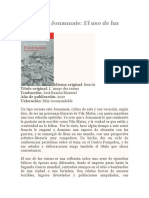 Reseña El Uso de Las Ruinas