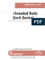 Asme B18.31.3-Thread Rods Inch Series PDF