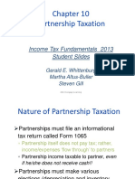 Partnership Taxation: Income Tax Fundamentals 2013 Student Slides