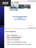 SAP Accounts Receivables Customer Master