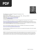 Elliott W Y, The Metaphysics of Duguit's Pragmatic Conception of Law