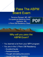 ABPM Board Exam Study