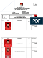 DCT Pdi Perjuangan Dapil 4