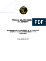Arancel del    Profesional del    Derecho KGV 09062017.pdf