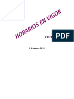 Horarios Trenes