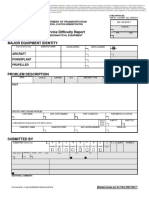 Report aircraft failures with FAA form