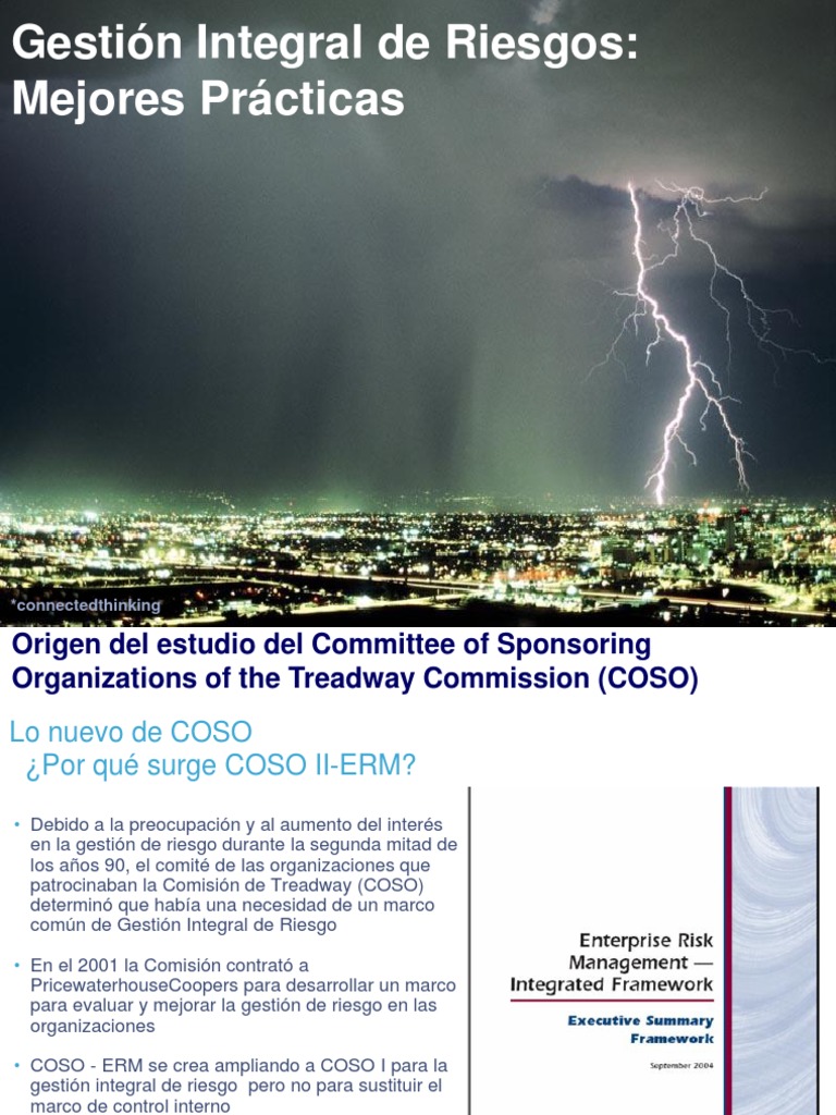 CONTROL INTERNO COSO ERM Pricewaterehouse | Descargar gratis PDF ...