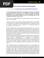 Tese Estatuto Desarmamento