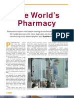 India's Pharmaceutical Exports Booming