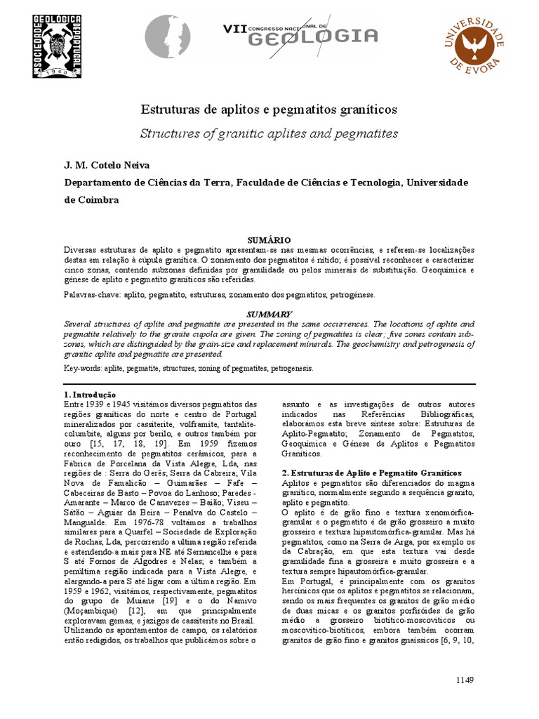 Figure 3 from Classificação de granitos hercínicos portugueses com