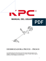 Manual Pro520-630 Spanish French PDF