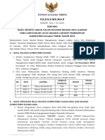 Pengumuman CPNSD Kab - Kolaka Timur PDF