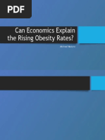 Can Economics Explain The Rising Obesity Rates?: Michael Maturo