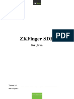 Zkfinger SDK For Java - en - v2