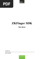 Zkfinger Sdk for Java_en_v2