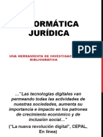 Informática jurídica herramienta investigación bibliográfica