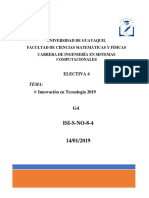 Innovacion Tecnologica 2019