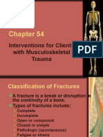 CH 54: Musculoskeletal Trauma (Per Amendolair)