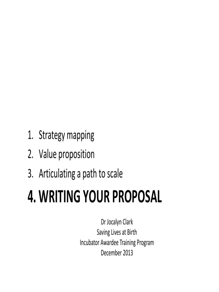 5 Key Statements For A Grant Proposal | PDF | Reading (Process) | Grant ...