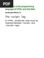 JavaScript is the programming language of HTML and the Web.docx