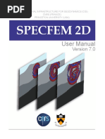 Manual SPECFEM2D