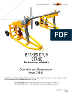 Braked Drum Stand