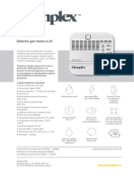 Fisa Detector gaz metan HD100