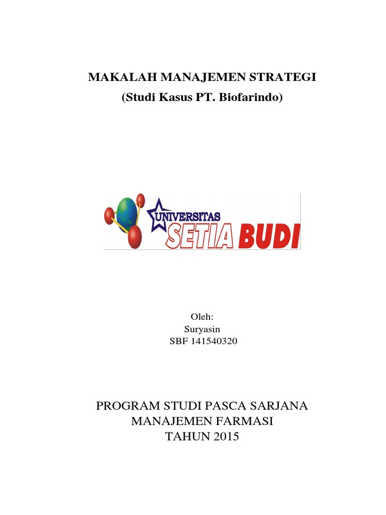 manajemen strategi pt holcim 288340748 Makalah Manajemen  Strategi  Studi Kasus PT  
