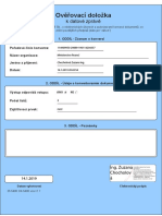 Odpoved MF - Nasazeni ACR CSCR