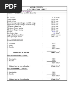 Calculation Sheet Gulf Consult: Makport-AWC Block-C1