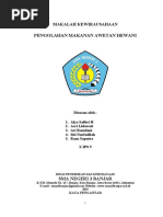 Bab 4 Kewirausahaan Pengolahan Makanan Awetan dari Bahan 