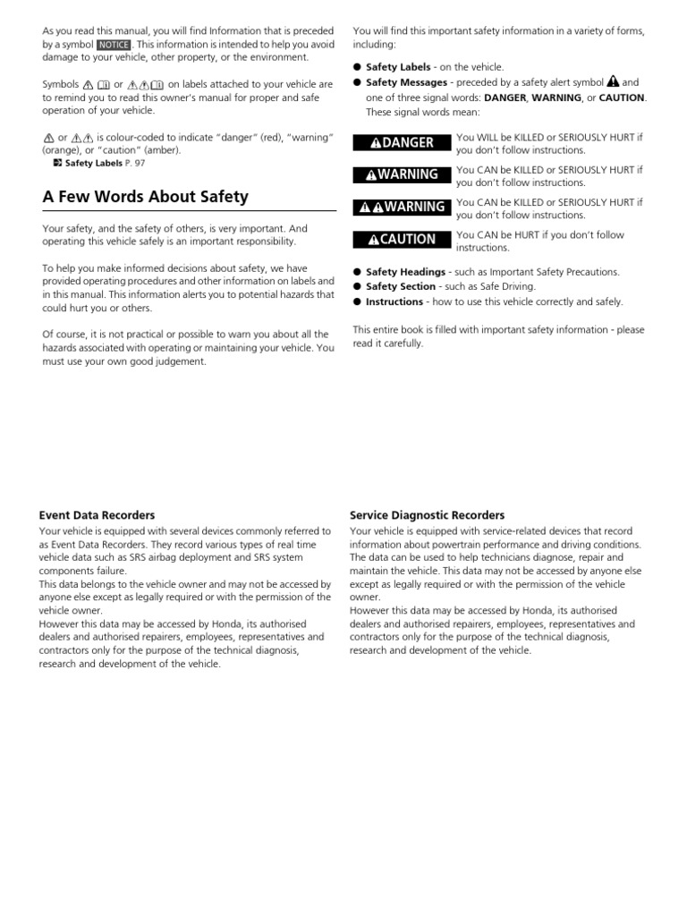 2004 Chevrolet SSR Owners Manual User Guide Reference Operator