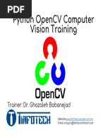 Python OpenCV Computer Vision Training PDF