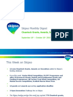 Skipso Monthly Digest: Cleantech Grants, Awards, Incentives