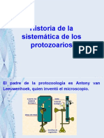 Historia de La Sistemática de Los Protozoa