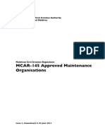 Mcar 145 Approved Maintenance Organisations PDF